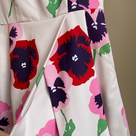 ASOS Floral Crew-Neck Summer Dress  NWOT - Picture 4 of 6